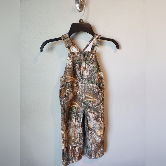 Carhartt Other - Carhartt RealTree Camo Overalls Toddler 3T